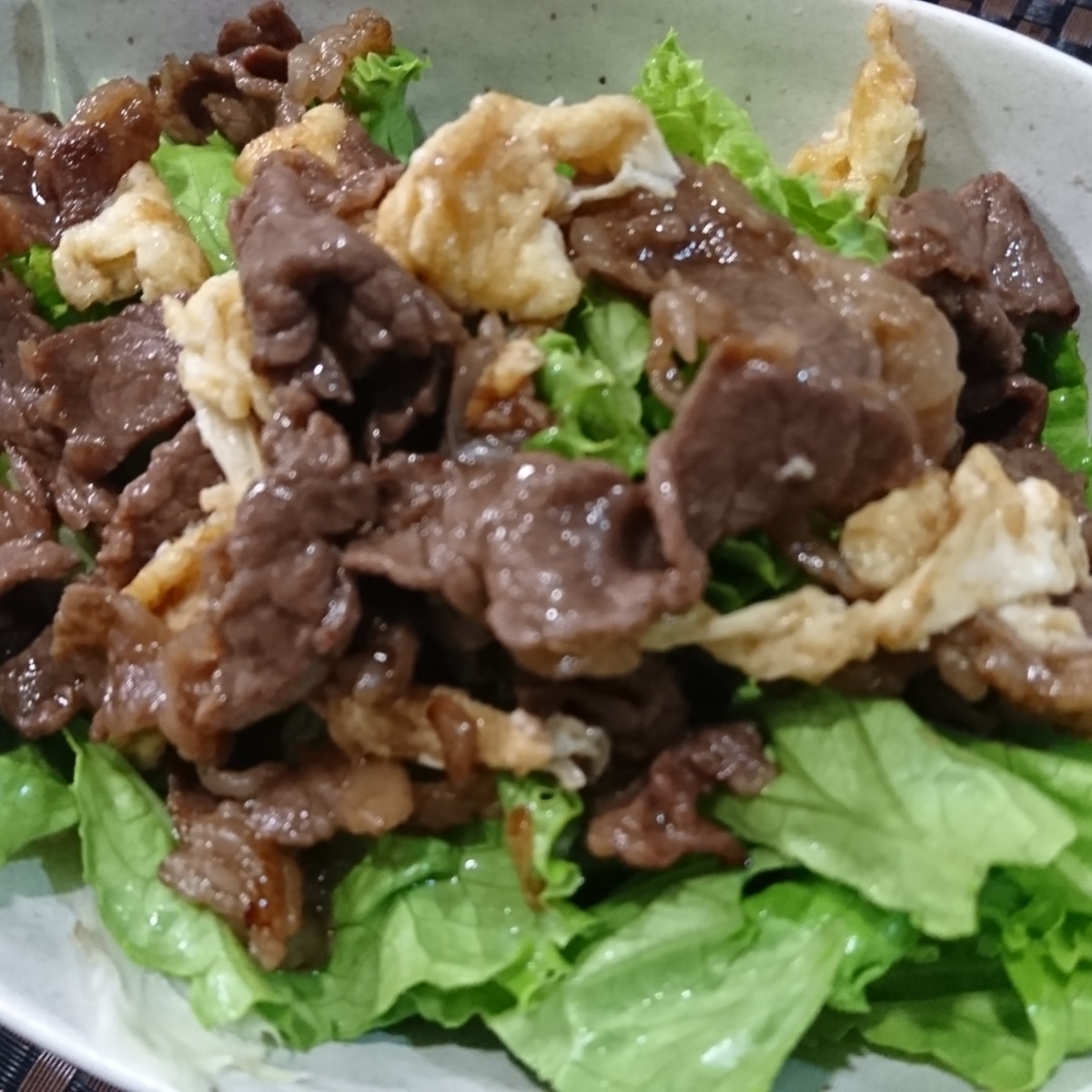 牛しぐれ煮をリメイク 簡単 牛肉と卵のサラダ レシピ 作り方 By まんまるcom 楽天レシピ 牛しぐれ煮をリメイク 簡単 牛肉と卵のサラダ レシピ 作り方 By まんまるcom 楽天レシピ